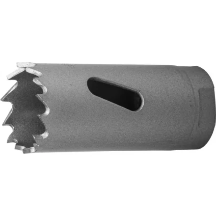 Коронка ЗУБР "ЭКСПЕРТ" биметаллическая, быстрорежущая сталь, глубина сверления до 38мм, d-19мм 29531-019_z01 купить в Нижневартовске