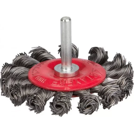 STAYER &quot;PROFESSIONAL&quot;. Щетка дисковая для дрели, жгутированная стальная проволока 0,5мм, 75мм 35115-075_z01 купить в Нижневартовске