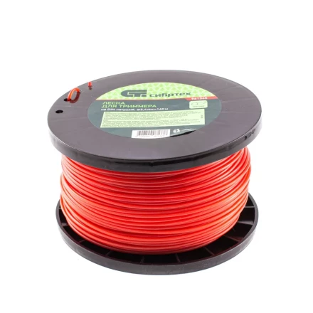 Леска для триммера круглая, на DIN катушке, 2.4 мм х 160 м, Россия Сибртех 961345 купить в Нижневартовске