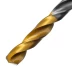 Сверло спиральное по металлу Denzel 5 х 132 мм, Р6М5, Golden Tip, удлиненное, 718254 купить в Нижневартовске
