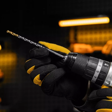 Сверло спиральное по металлу Denzel 5 х 132 мм, Р6М5, Golden Tip, удлиненное, 718254 купить в Нижневартовске