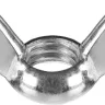 Гайка DIN 315 барашковая, M10, 2 шт, оцинкованная, ЗУБР 303736-10 купить в Нижневартовске