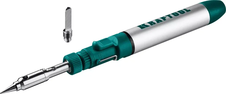 SolderGas 70A набор 3-в-1, газовый паяльник, горелка, фен, 30-70 Вт,  1300°С 55504-H3 купить в Нижневартовске