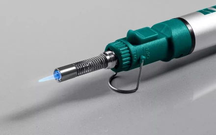 SolderGas 70A набор 3-в-1, газовый паяльник, горелка, фен, 30-70 Вт,  1300°С 55504-H3 купить в Нижневартовске