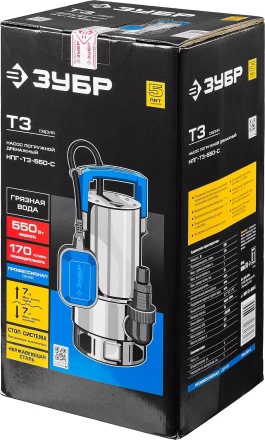 Насос дренажный НПГ-Т3-550-С серия ПРОФЕССИОНАЛ купить в Нижневартовске