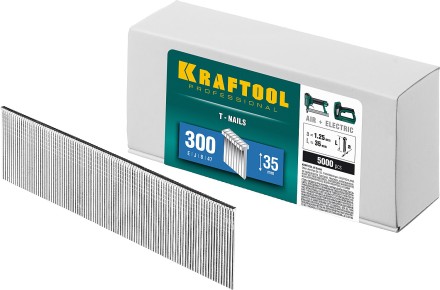 Гвозди тип 18GA (47 / 300 / F) 5000 шт 31785-35 купить в Нижневартовске