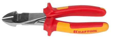 Бокорезы "ELECTRO-KRAFT" усиленные, Cr-Mo сталь, двухкомпонентная маслобензостойкая рукоятка, хромированное покрытие, 180мм, KRAFTOOL 2202-6-18 2202-6-18_z01 купить в Нижневартовске