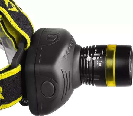 Фонарь STAYER "PROFESSIONAL" налобный светодиодный, 3Вт(140Лм), регулируемый фокус, 3 режима, 3ААА 56566 купить в Нижневартовске