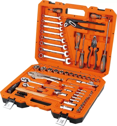 Набор инструментов Кратон TS-10 1/2 и 1/4 72 пр 2 28 09 010 купить в Нижневартовске