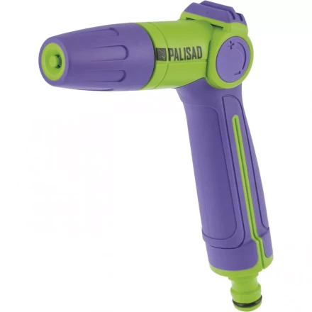 Пистолет-распылитель регулируемый двухкомпонентная рукоятка Palisad 65159 купить в Нижневартовске
