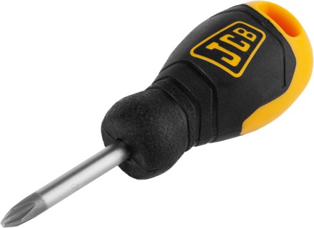 Отвертка JCB, хромомолибденовая сталь S2, двухкомпонентная рукоятка, магнитный наконечник, PH №2х40мм JSD001 купить в Нижневартовске