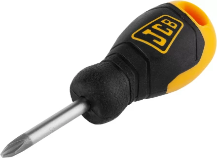 Отвертка JCB, хромомолибденовая сталь S2, двухкомпонентная рукоятка, магнитный наконечник, PH №2х40мм JSD001 купить в Нижневартовске