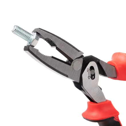 Пассатижи диэлектрические КВТ со сдвоенным шарниром 225 мм (102700) купить в Нижневартовске