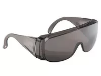 Очки защитные открытого типа затемненные ударопрочный поликарбонат  СИБРТЕХ 89156 купить в Нижневартовске