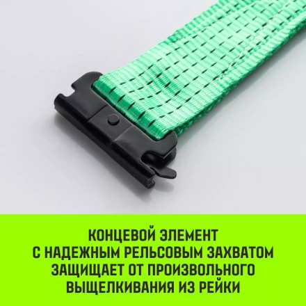 Ремень стяжной Евроборт (концевики ласточкин хвост) HITCH REGULAR 50 мм STF 400 DaN 3600 кг 4 м. (SZ068106) купить в Нижневартовске