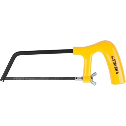 Ножовка MINI по металлу STAYER JUNIOR, пластмассовая ручка, 150 мм 1561_z01 купить в Нижневартовске