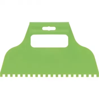 Шпатель для клея, пластмассовый, зубчатый 6х6 мм  СИБРТЕХ 86015 купить в Нижневартовске