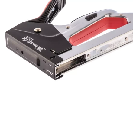 Степлер мебельный стальной быстрая загрузка тип скобы 53 6-10 мм PRO Matrix 40916 купить в Нижневартовске