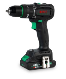 Бесщеточная аккумуляторная ударная дрель-шуруповерт DWT ASBP-20 DNG-2 BMC
