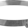 ЗУБР Х-9Н, 60 - 80 мм, накатная лента 9 мм, цинк, 50 шт, червячный хомут (37807-80) купить в Нижневартовске