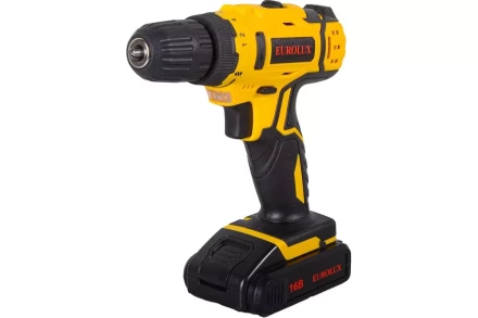 Дрель-шуруповерт Eurolux ДА-16/2Li 72/14/51 купить в Нижневартовске