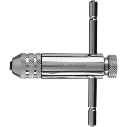 Метчикодержатель ЗУБР "ПРОФЕССИОНАЛ" с храповым механизмом и реверсом М3 - М10, 85 / 100 мм 28137-85_z01 купить в Нижневартовске