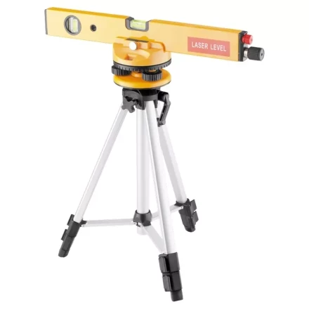 Уровень лазерный 400 мм 1050 мм штатив 3 глазка набор база 2.линзы в пласт. боксе MTX 350299 купить в Нижневартовске