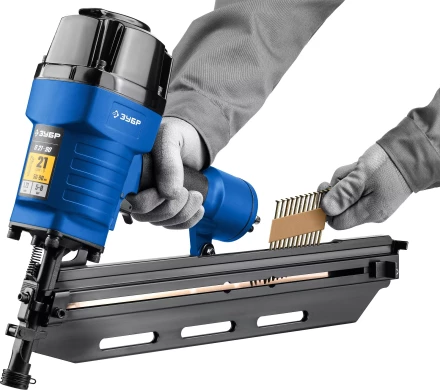 ЗУБР SN21 80 х 3.1 мм, реечные гвозди рифленые оцинкованные, 2010 шт (305396-80) купить в Нижневартовске