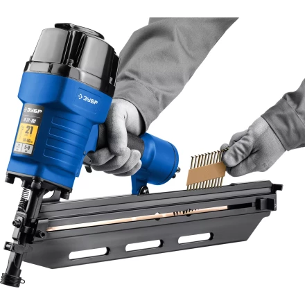 ЗУБР SN21 80 х 3.1 мм, реечные гвозди рифленые оцинкованные, 2010 шт (305396-80) купить в Нижневартовске