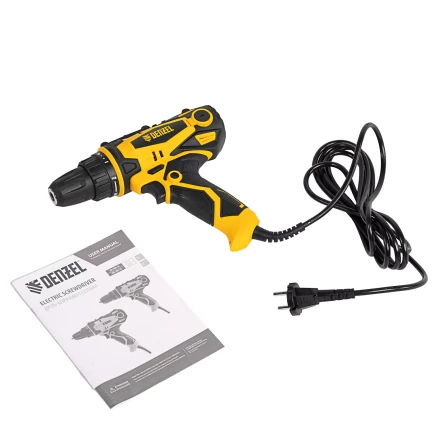 Дрель-шуруповерт сетевая SD-300-10// Denzel 26201 купить в Нижневартовске