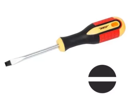 Отвертка шлиц. 1,0х5,5х125мм,трехкомп рук. 19613 купить в Нижневартовске