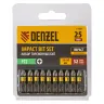 Бита IMPACT, PZ2x25 мм, лазерная обработка шлица, сталь S2, 10 шт., Е 6,3 Denzel 11687 купить в Нижневартовске