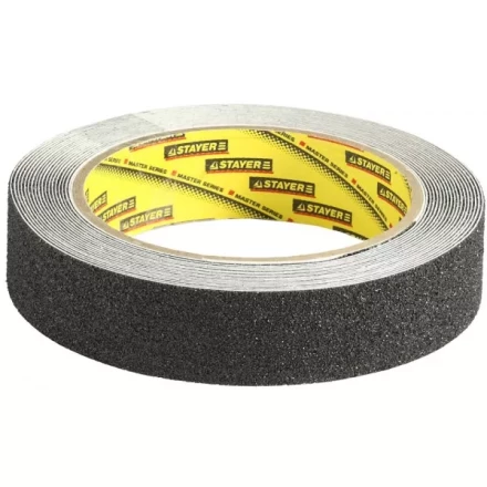 Клейкая лента, STAYER Profi 12270-25-05, противоскользящая, 25мм х 5м 12270-25-05 купить в Нижневартовске