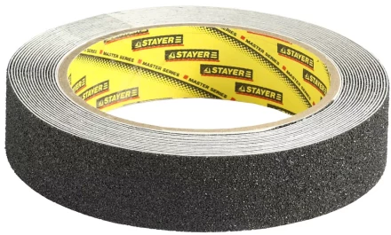 Клейкая лента, STAYER Profi 12270-25-05, противоскользящая, 25мм х 5м 12270-25-05 купить в Нижневартовске