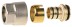 Соединитель GENERAL FITTINGS для металлопластиковых труб, евроконус, никелированная латунь, 3/4&quot; / 20 мм x 2,0 мм 51047-3/4-20 купить в Нижневартовске