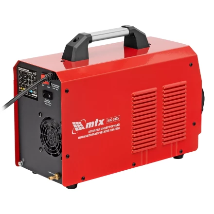 Аппарат инвертор. полуавтомат. cварки MTX MIG-200S, 200A, ПВ 60%, катушка 5 кг купить в Нижневартовске