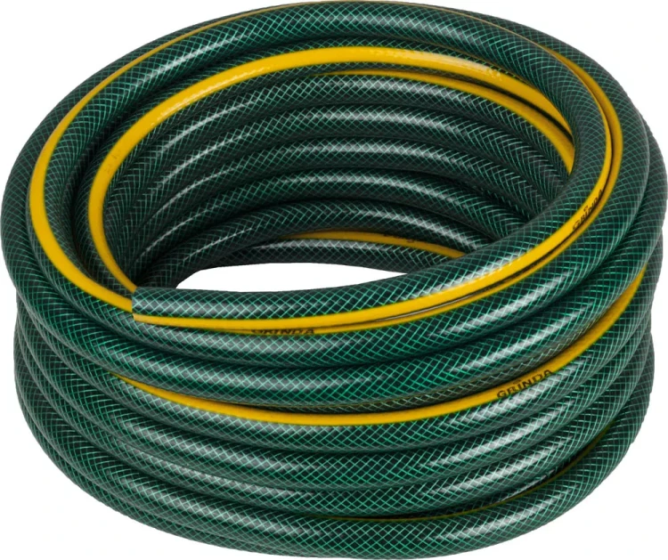 Шланг поливочный, 15 атм., армированный, 3-х слойный, 1/2"х15м, GRINDA Standard 429000-1/2-15 429000-1/2-15 купить в Нижневартовске