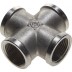 Крестовина GENERAL FITTINGS никелированная латунь, г/г/г/г, 3/4&quot; 51048-3/4 купить в Нижневартовске