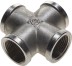 Крестовина GENERAL FITTINGS никелированная латунь, г/г/г/г, 3/4&quot; 51048-3/4 купить в Нижневартовске