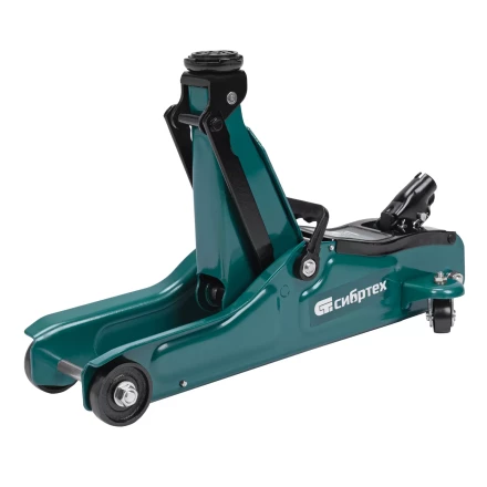 Домкрат гидравлический подкатной Сибртех 50830, 2 т, 85-330 мм, низкий подхват купить в Нижневартовске