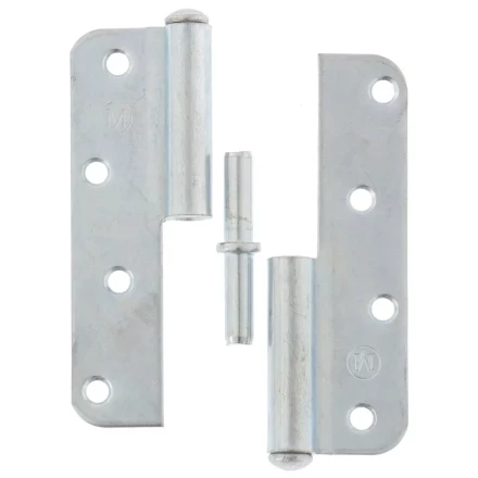 Петля накладная ПН1-110 левая цинк 4штуки  Металлист Россия 91553 купить в Нижневартовске