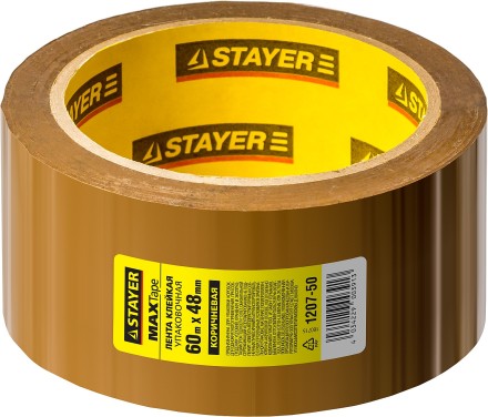 Клейкая лента, STAYER Master 1207-50, коричневая, 48мм х 60м 1207-50 купить в Нижневартовске