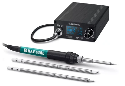 KRAFTOOL KPI-10 программируемая индукционная паяльная станция 50  480°C, 100 Вт 55343