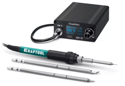 KRAFTOOL KPI-10 программируемая индукционная паяльная станция 50  480°C, 100 Вт 55343 купить в Нижневартовске