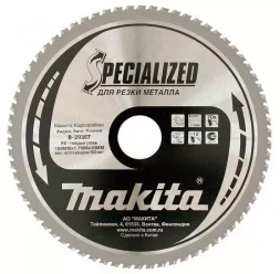 Диск пильный Makita, х185х30х1,45мм,70 зуб,для тонкого металла B-29387