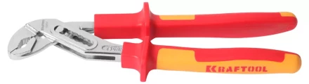 Клещи "ELECTRO-KRAFT", Cr-Mo сталь, двухкомпонентная маслобензостойкая рукоятка, хромированное покрытие, 250мм, KRAFTOOL 2202-10-25_z01 купить в Нижневартовске