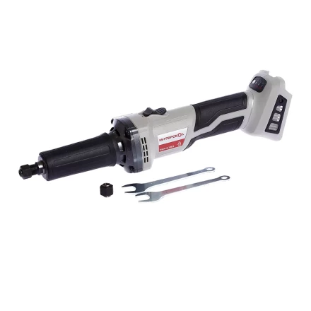 Прямошлифовальная машина с бесщеточным (вентильным) двигателем ИНТЕРСКОЛ ПШМ-8/18ВЭ Li-ion АПИ (картон, без аккум., ЗУ) купить в Нижневартовске