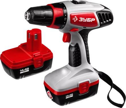 Дрель-шуруповерт 2 АКБ ЗДА-14.4-2 КИН серия МАСТЕР купить в Нижневартовске