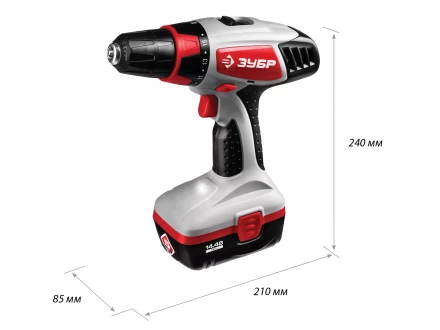 Дрель-шуруповерт 2 АКБ ЗДА-14.4-2 КИН серия МАСТЕР купить в Нижневартовске