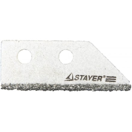 Лезвие STAYER &quot;PROFI&quot; сменное с карбидным напылением для скребка 33415, 2шт. 33415-S2 купить в Нижневартовске